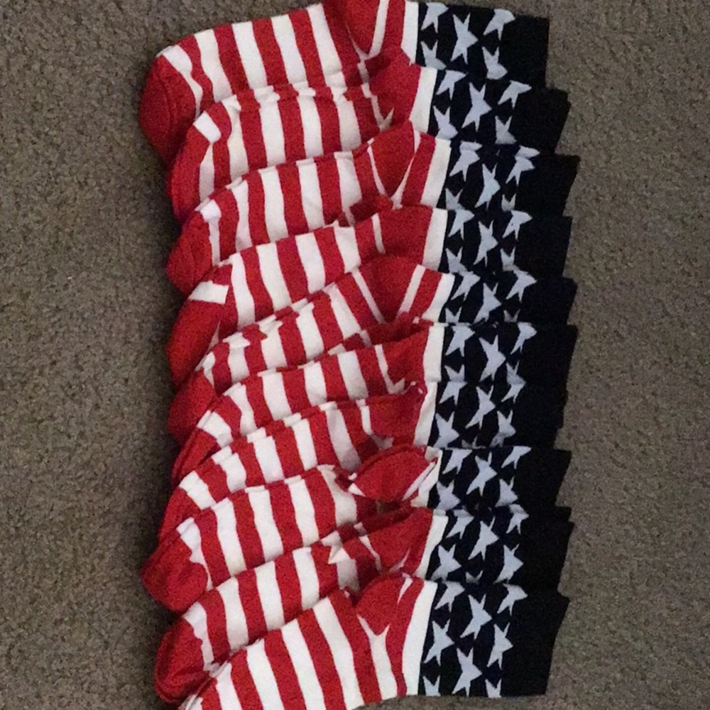 NEW American Flag Socks